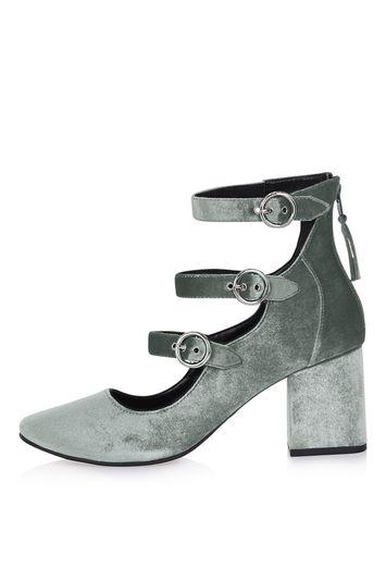 Topshop Jojo Multi Buckle Shoes