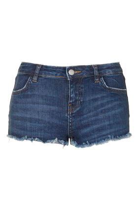 Topshop Moto Indigo Daisy Short