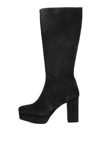Topshop Bold Platform Hi Leg Boots