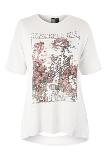 Topshop Grateful Dead Slash Back Tee