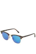 Topshop *sand Havana Clubmaster Sunglasses By Ray-ban