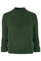 Topshop Boxy Cropped Sweater