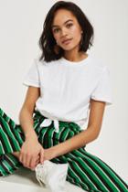Topshop Knot Front T-shirt