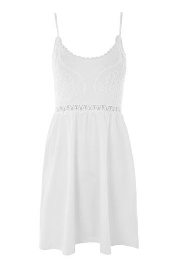 Topshop Tall Crochet Lace Sun Dress