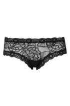 Topshop Black Mini Knickers By Mimi Holiday