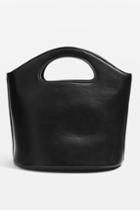 Topshop Cherie Cut Out Handle Bucket Bag