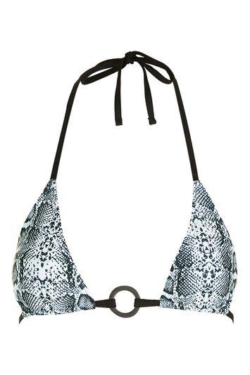 Topshop Snake Ring Bikini Top
