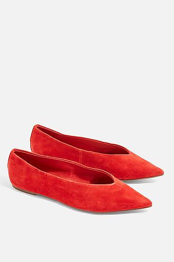 Topshop Attitude Ballerina Pumps