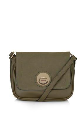 Topshop Circle Lock Bucket Bag