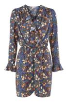 Topshop *frill Wrap Dress By Love
