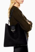 Topshop Suri Snake Design Hobo Bag