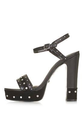 Topshop Lucky Stud Platform Sandals
