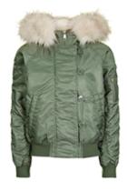 Topshop Authentic Ma1 Hooded Jacket