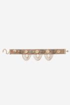 Topshop Stone And Disc Choker Necklace