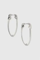 Topshop Large Safety Pin Earrings