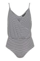 Topshop Woven Mix Striped Drape Cami Body