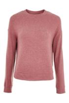 Topshop Rose Supersoft Sweat Top
