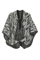 Topshop Reversible Boucle Cape