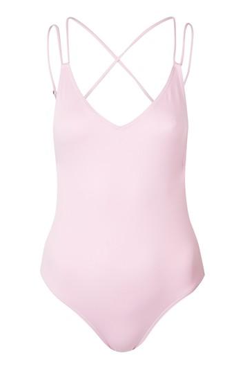 Topshop Strap Detail Swimsuit