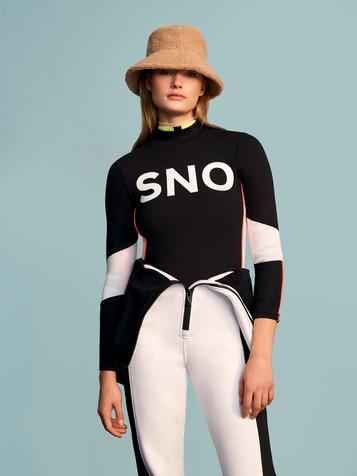 Topshop *logo Long Sleeve Top By Topshop Sno