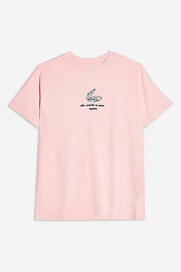 'world Is Your Oyster' T-shirt By Tee & Cake