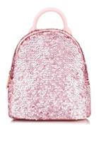 Topshop *sequin Mini Backpack By Skinnydip