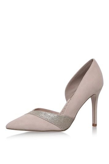 Topshop *cai Nude High Heel Court Shoes By Miss Kg