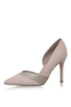 Topshop *cai Nude High Heel Court Shoes By Miss Kg