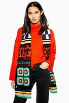 Topshop Crochet Scarf
