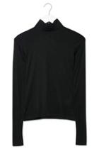 Topshop Jersey Roll Neck Top By Boutique