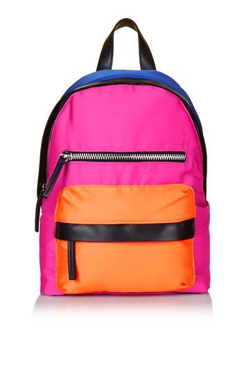Topshop Colour Block Backpack