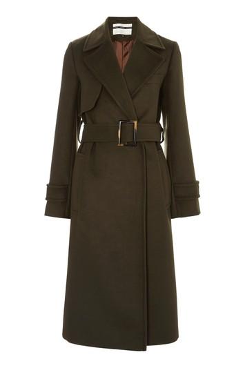 Topshop Melton Trench Coat