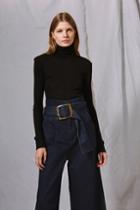 Topshop Belted Paperbag Jeans By Boutique