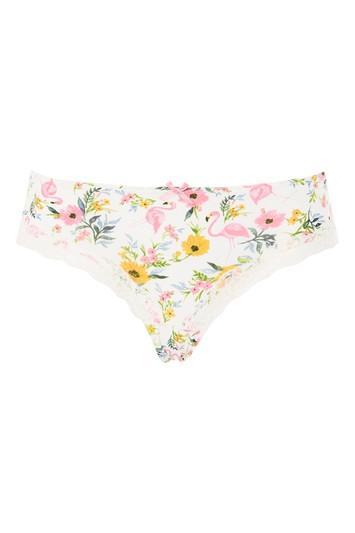 Topshop Flamingo Print Pants