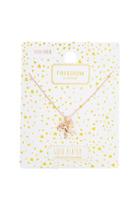 Topshop Rose Gold Plated Cupid Ditsy Necklace