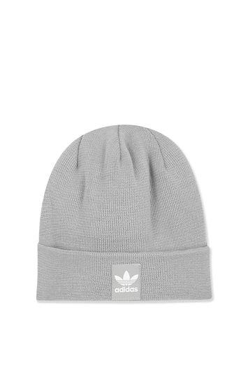 Topshop Rib Logo Beanie By Adidas