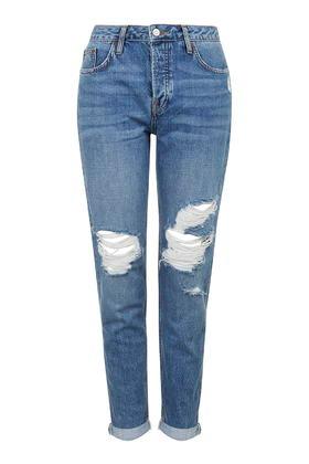Topshop Petite Ripped Hayden Jeans