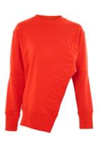 Topshop Asymmetric Logo Sweat Top By Ivy Park