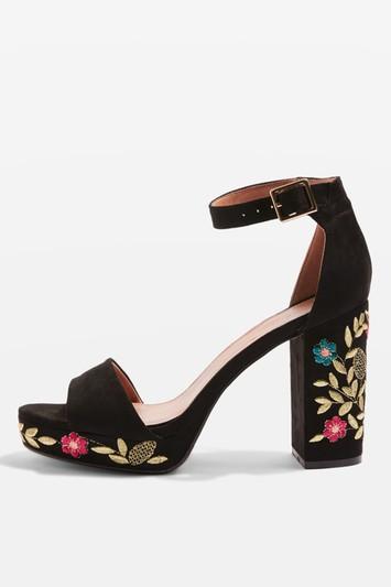 Topshop Matilda Embroidered Sandals