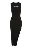 Topshop Logo Ribbed Bodycon Dress By Ivy Park