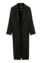 Topshop Textured Slouchy Duster Coat