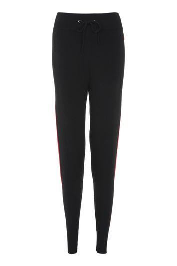 Topshop Colour Block Knitted Joggers