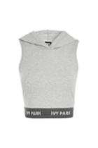 Topshop Crossover Back Crop Top By Ivy Park