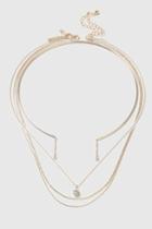 Topshop Torque And Chain Necklace Pack