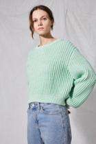 Topshop *fisherman Crew Neck Jumper By Boutique