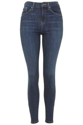 Topshop Moto Zipped Ankle Jamie Jeans