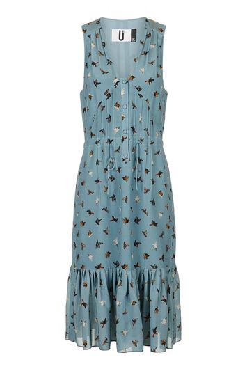 Topshop *campion Midi Dress By Unique