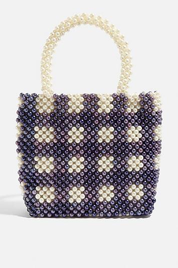 Skinny Dip *penelope Check Tote Bag By Skinnydip