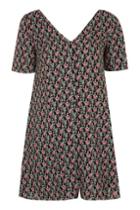 Topshop *button Front T-shirt Dress By Glamorous