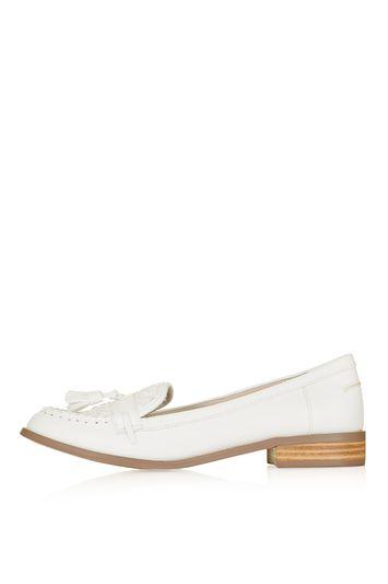Topshop Lincoln Woven Loafers